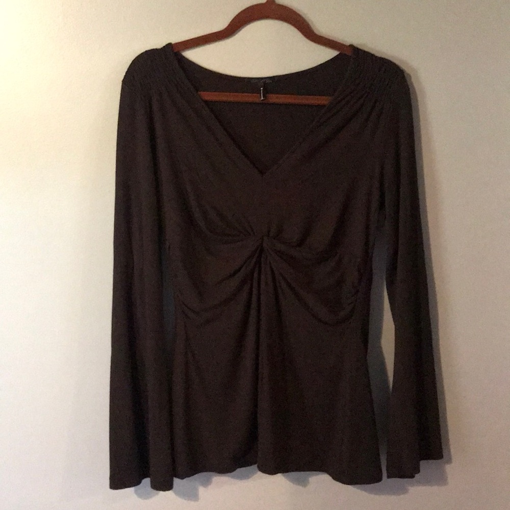 FINAL PRICE!! Daisy Fuentas Long Sleeve Black Blouse
